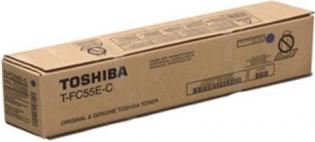 Toshiba azurový (cyan) toner, T-FC55-EC