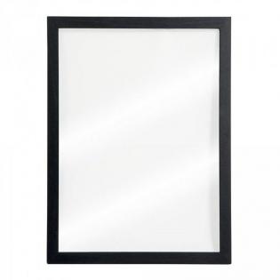 Nástěnná skleněná tabule,černý rám, 60x40cm