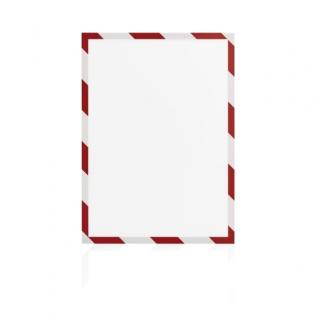 Magnetický rámeček A4 červeno-bílý (5ks)