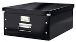 Krabice Leitz Click &amp; Store - L velká / černá