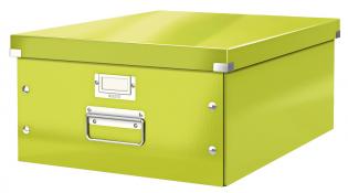 Krabice Leitz Click &amp; Store - L velká / zelená