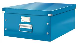 Krabice Leitz Click &amp; Store - L velká / modrá