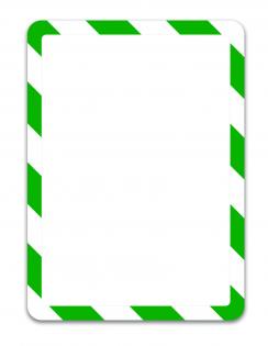 Kapsy Magneto A4, zeleno-bílá, magnetické