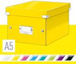 Krabice Click &amp; Store - S malá / žlutá