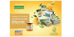 Samolepicí bločky Stick´n by Hopax FSC - pastelově žlutá