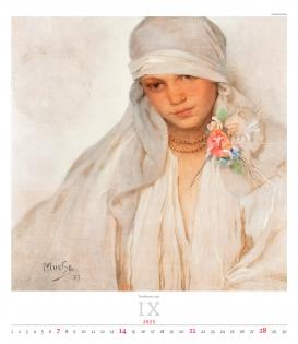 Kalendář nástěnný Exclusive Edition - Alfons Mucha